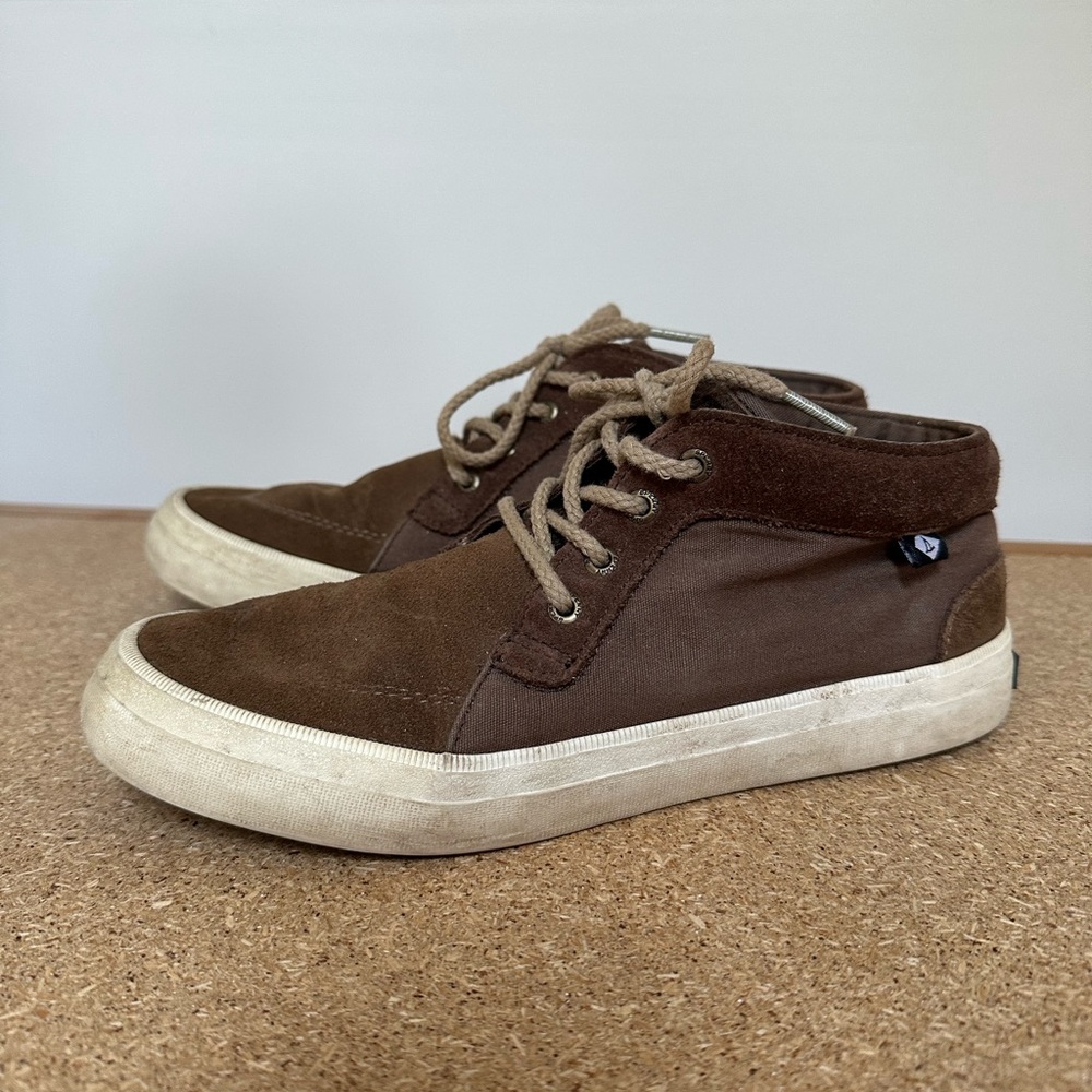 Sperry Brown Mid-Top Sneakers